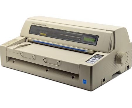 Okidata Microline 8480FB Flatbed Finance and Insurance Printer (D21105A)