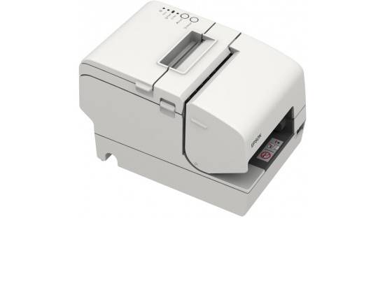 Epson TM-H6000IV Serial & USB Multifunction Printer w/ MICR & Endorsement (M253A)- White